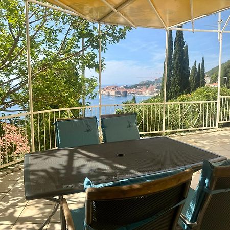 Perfect Sea View Terrace Apartment Zlatni Potok Dubrovnik Eksteriør bilde