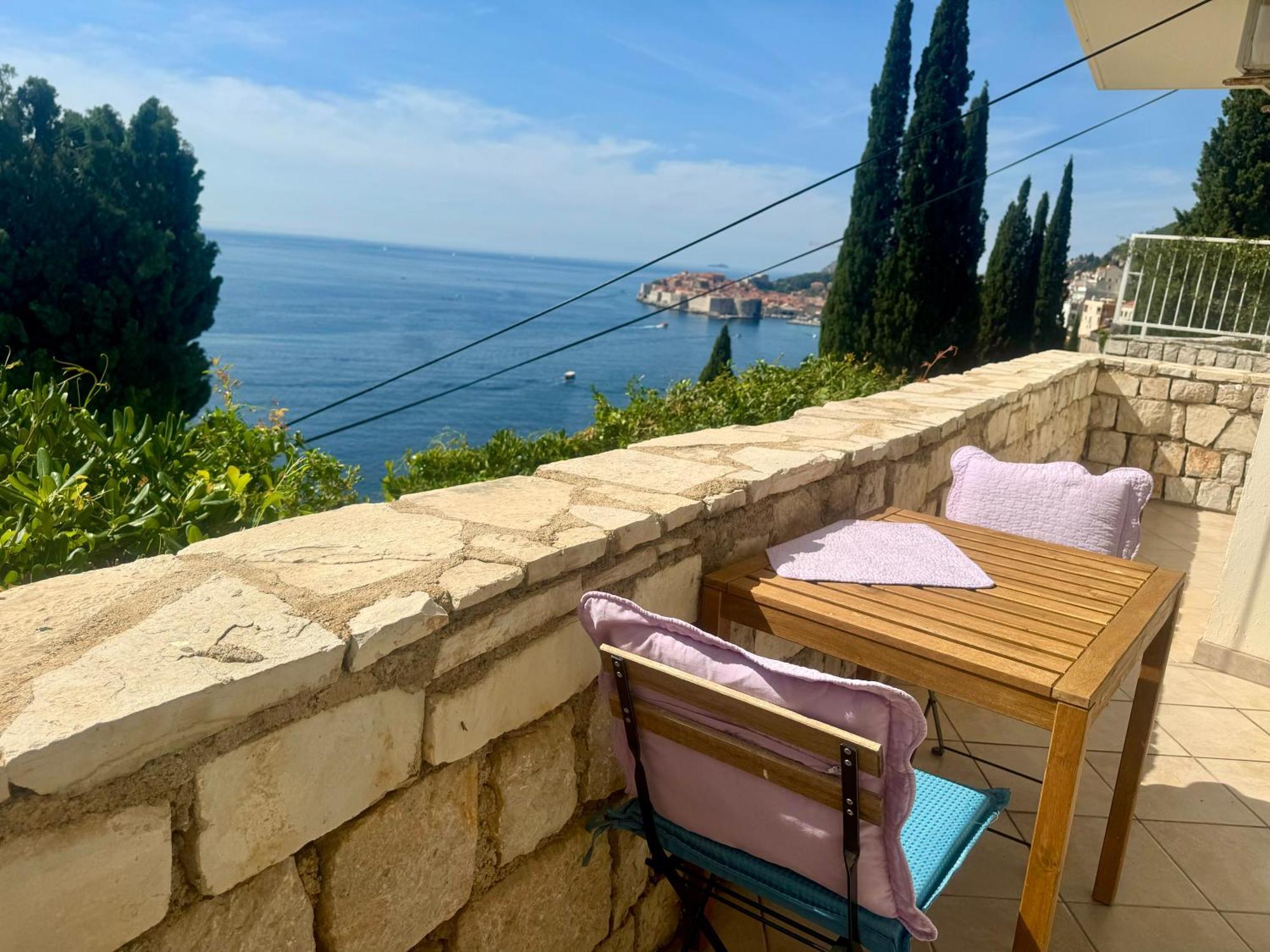 Perfect Sea View Terrace Apartment Zlatni Potok Dubrovnik Eksteriør bilde