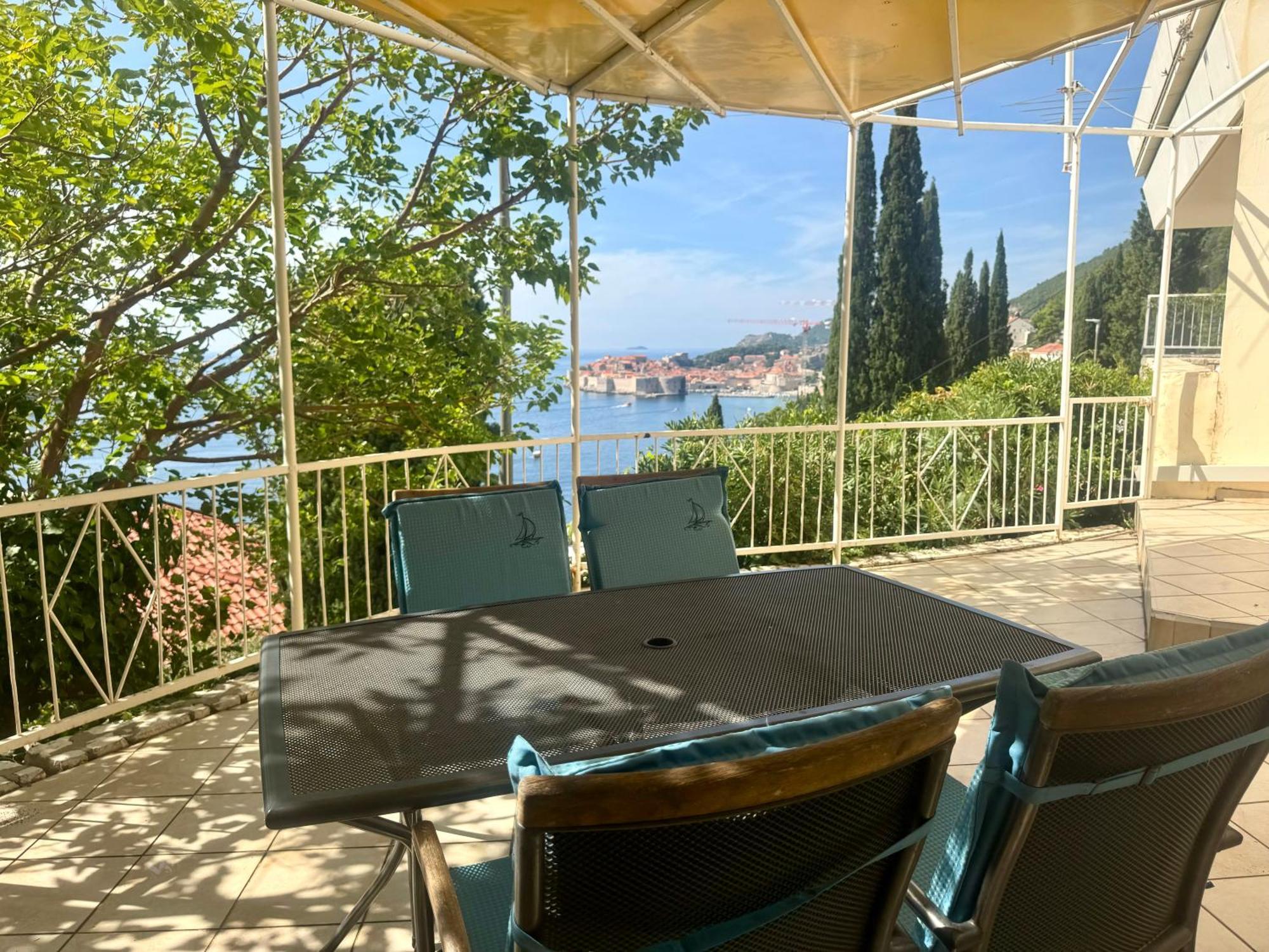 Perfect Sea View Terrace Apartment Zlatni Potok Dubrovnik Eksteriør bilde